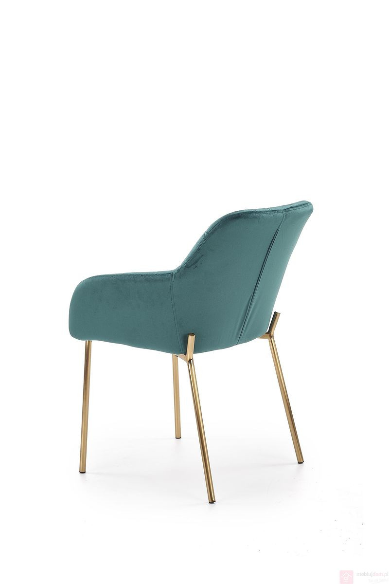 Poze Scaun catifea K306 verde - H 80 cm