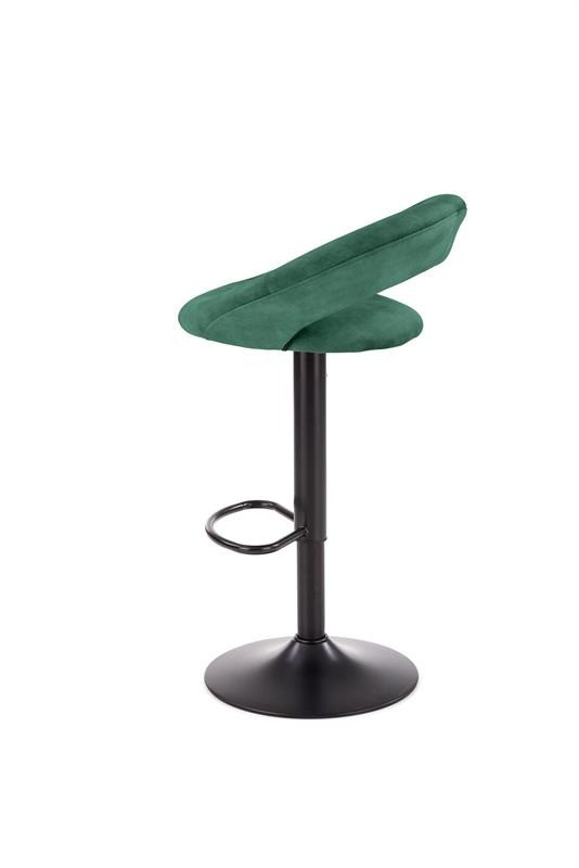Poze Scaun de bar H-102 velvet verde