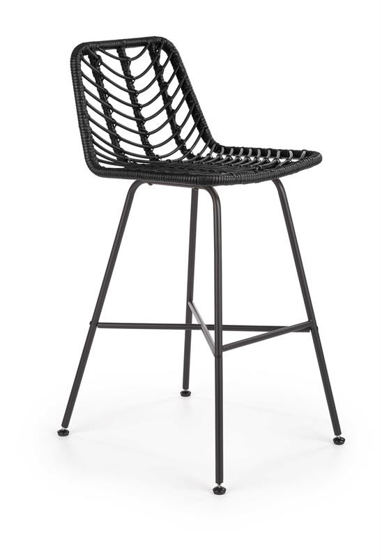 Scaun de bar h-97 negru