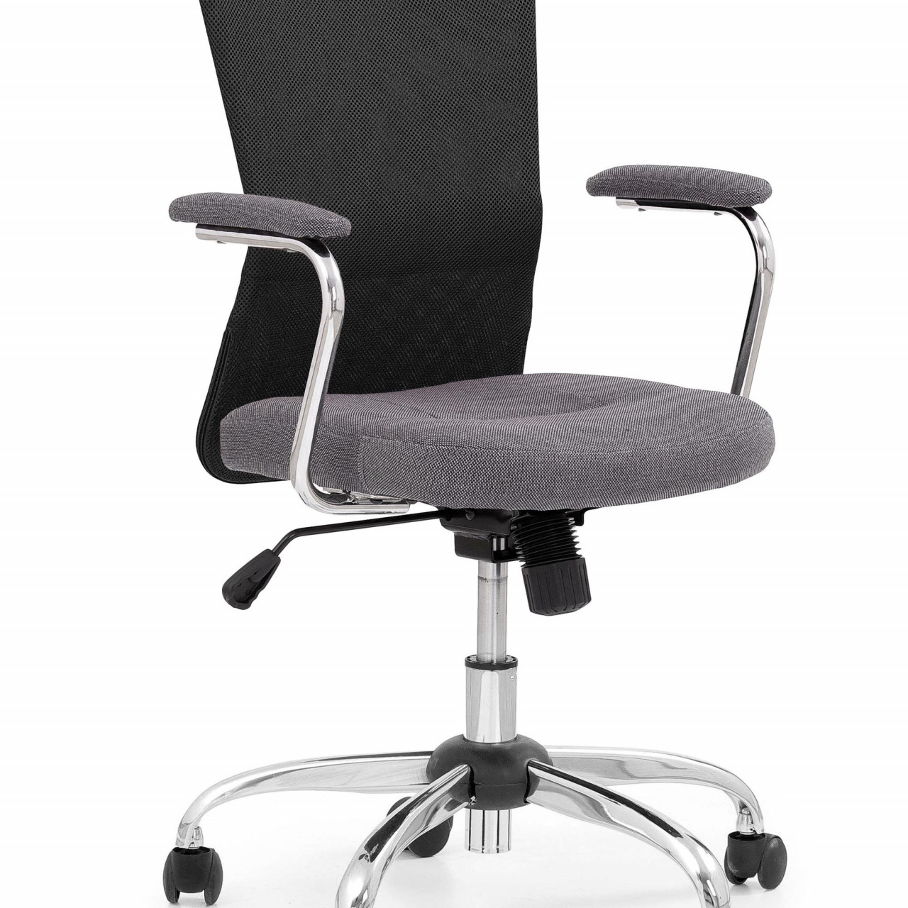 Scaun de birou copii andy gri negru