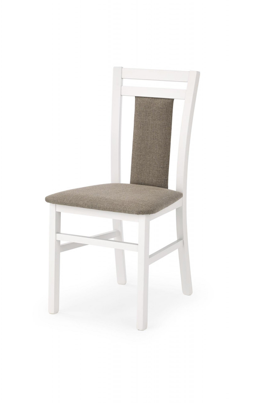 Poze Scaun Hubert 8 material gri alb