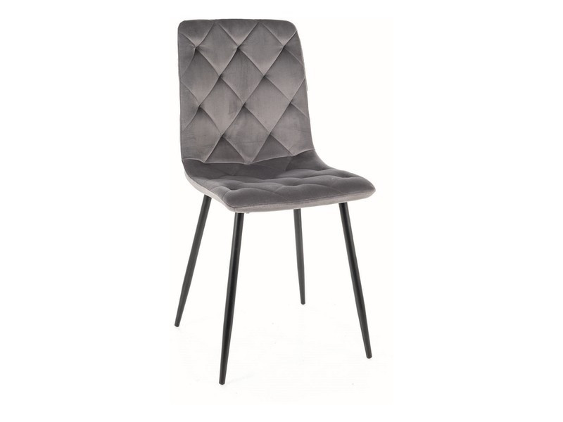 Poze Scaun Jerry velvet gri Blu14