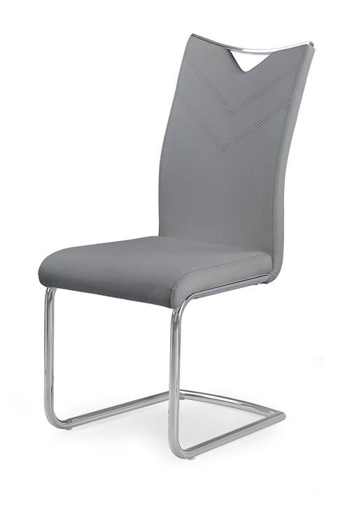 Poze Scaun K224 piele ecologica gri