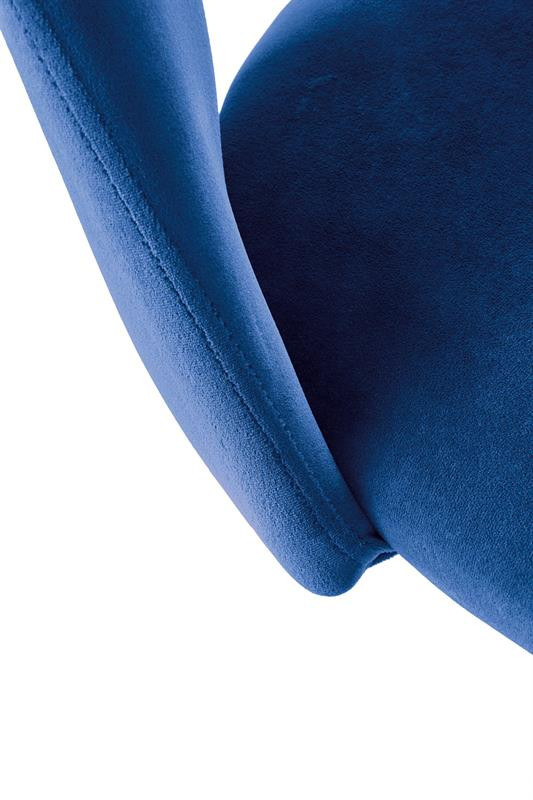 Poze Scaun K384 velvet bleumarin