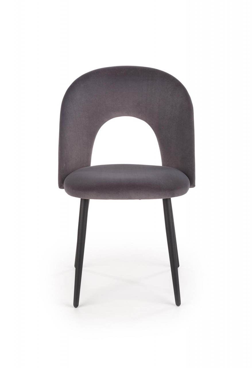 Poze Scaun K384 velvet gri