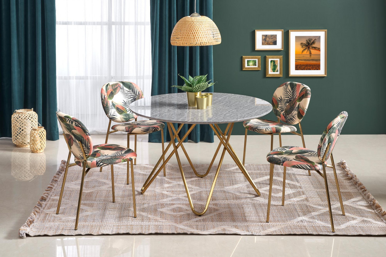 Poze Scaun K398 material multicolor