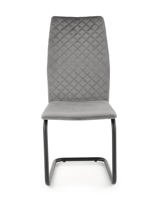 Poze Scaun K444 Velvet Gri – H97