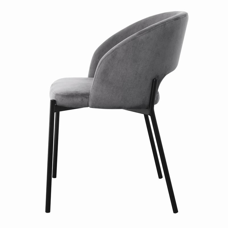 Poze Scaun K455 Velvet Gri – H77