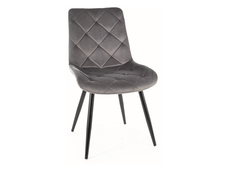 Poze Scaun Ralph velvet gri Blu14