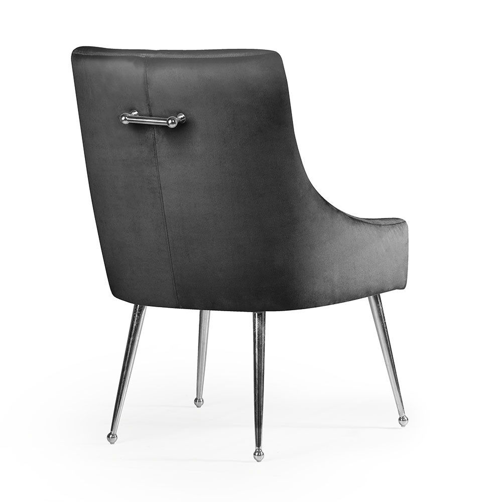 Poze Scaun Sizar negru/silver – H86 cm