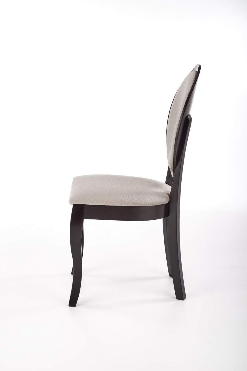 Poze Scaun Velo tapitat bej/negru - H96