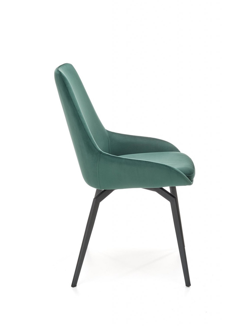Poze Set masa extensibila Diamond L160-200 cm + 4 scaune K479 velvet verde