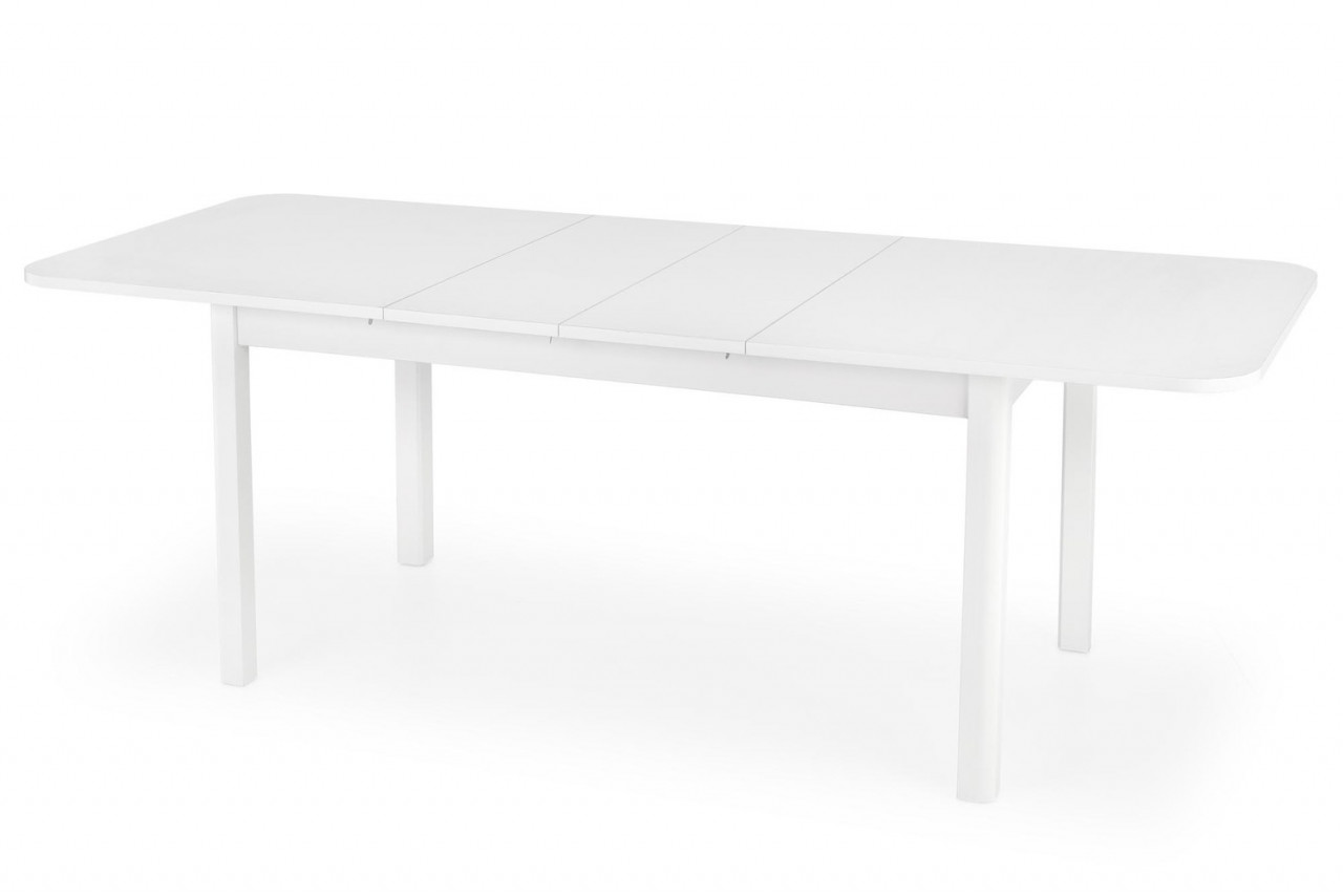 Poze Set masa extensibila Florian alb/alb L160-228 cm + 4 scaune Clarion gri/alb Inari91