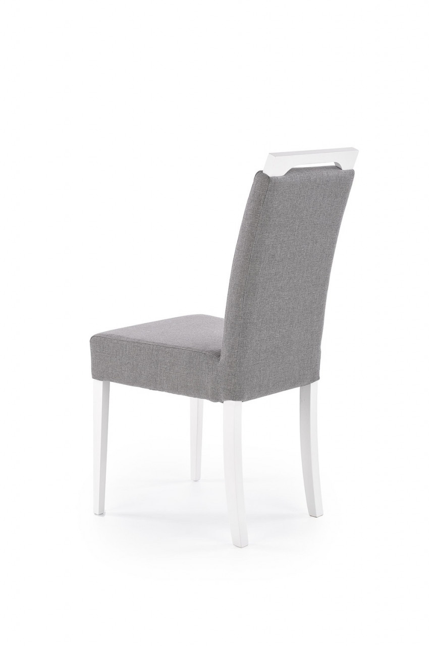 Poze Set masa extensibila Florian alb/alb L160-228 cm + 4 scaune Clarion gri/alb Inari91
