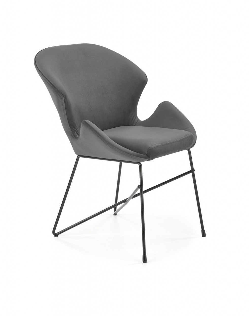 Poze Set masa extensibila Inferno L100-300 cm + 4 scaune K458 velvet gri