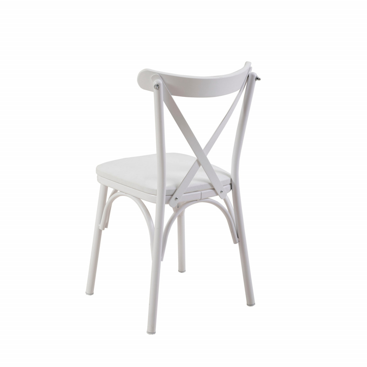 Poze Set masa extensibila si scaune (4 piese) OLİVER AÇL.WHİTE KARİNA-WHİTE