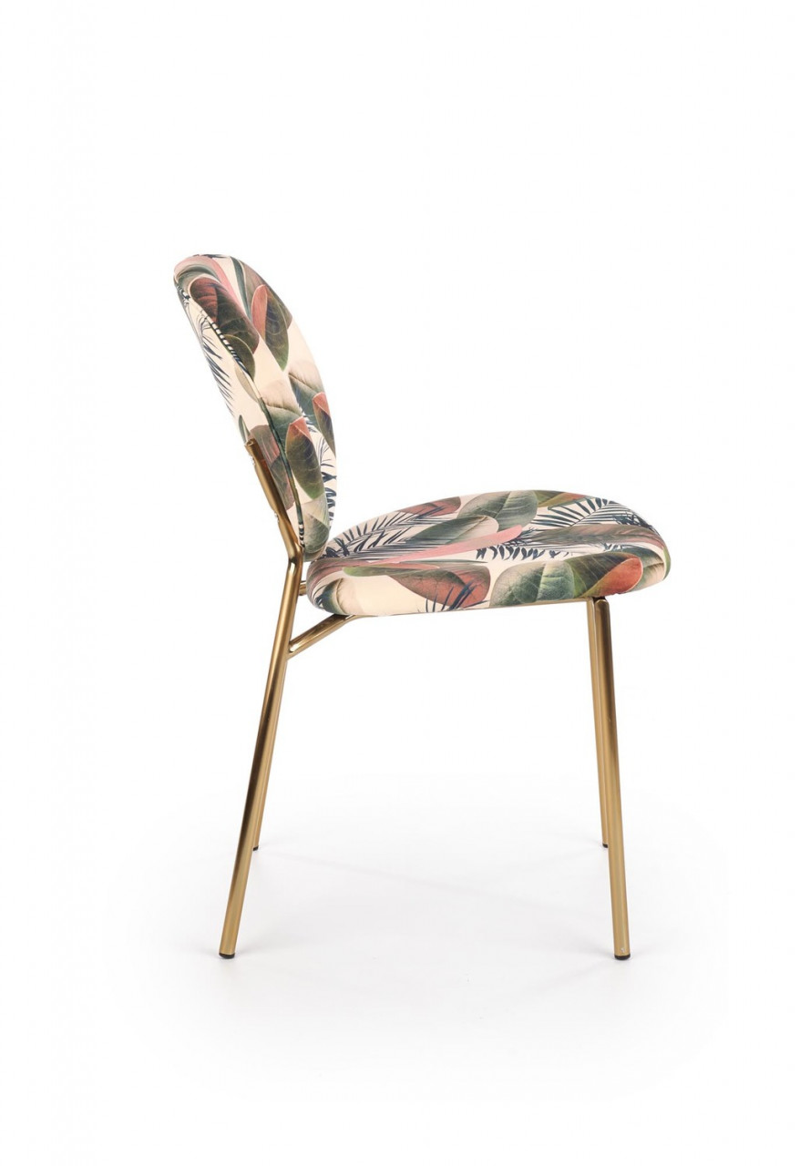 Poze Set masa rotunda Bonello + 4 scaune K398 multicolor