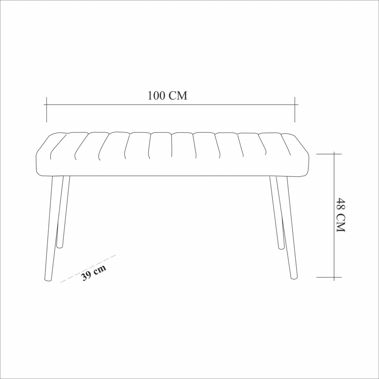 Poze Set masa si scaune (6 piese) Costa 0900 - 2 AB