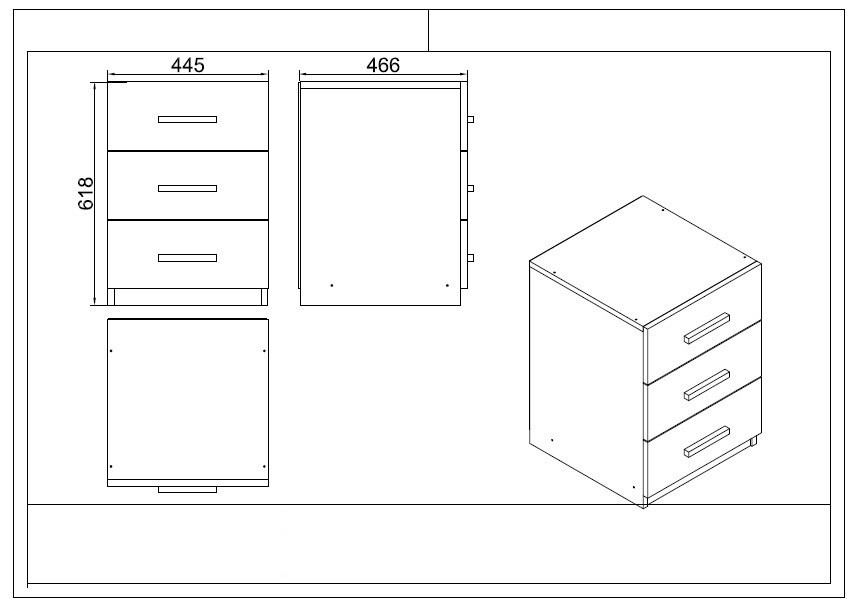 Poze Set mobilier de birou VO18-W