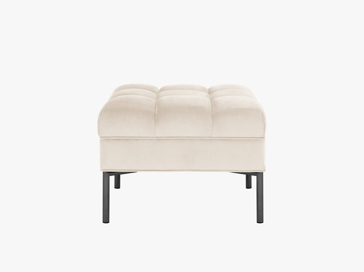 Poze Taburet Karoo catifea L60 cm