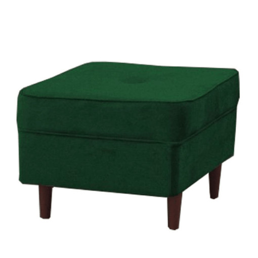 Poze Taburet modern verde/nuc RUFINO 50lx40hx50a cm