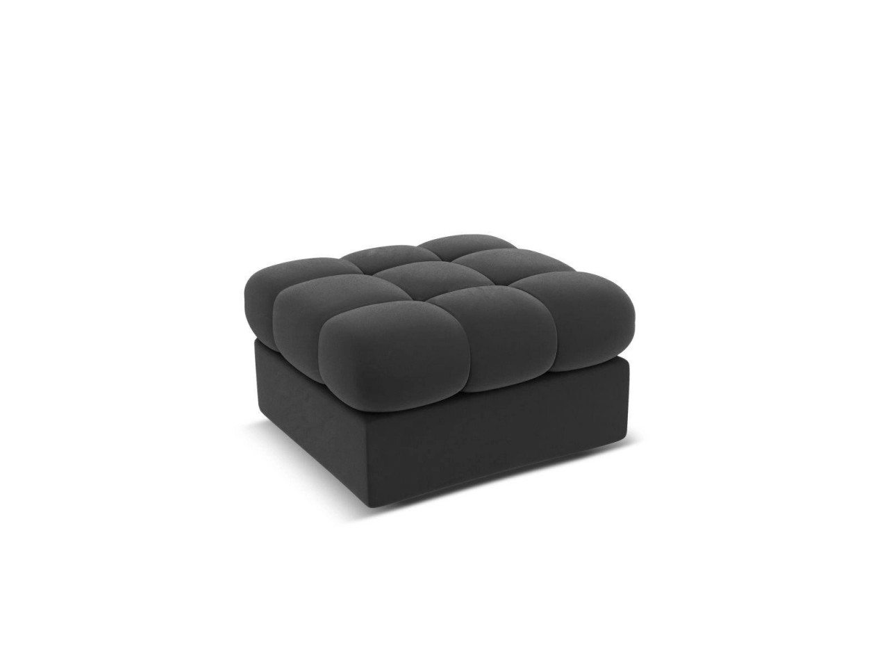 Poze Taburet tapitat cu catifea Justin