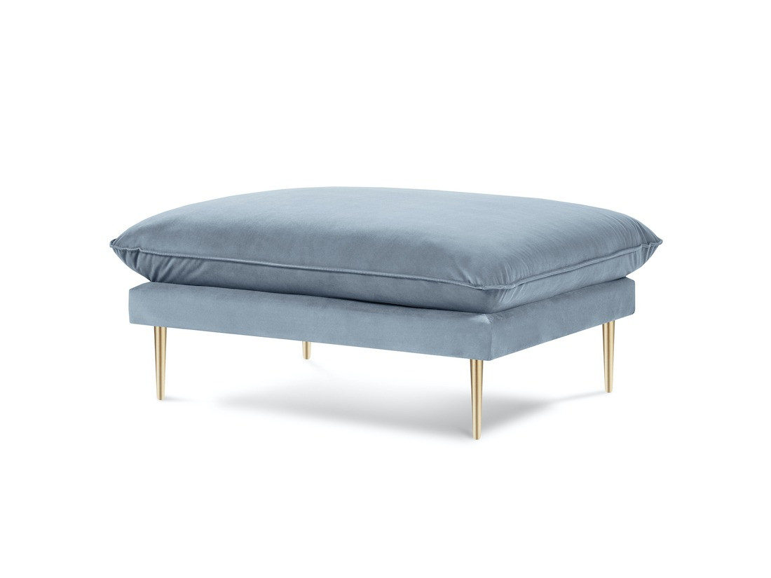 Poze Taburet tapitat Vienna velvet – L100 x l80 x h43 cm