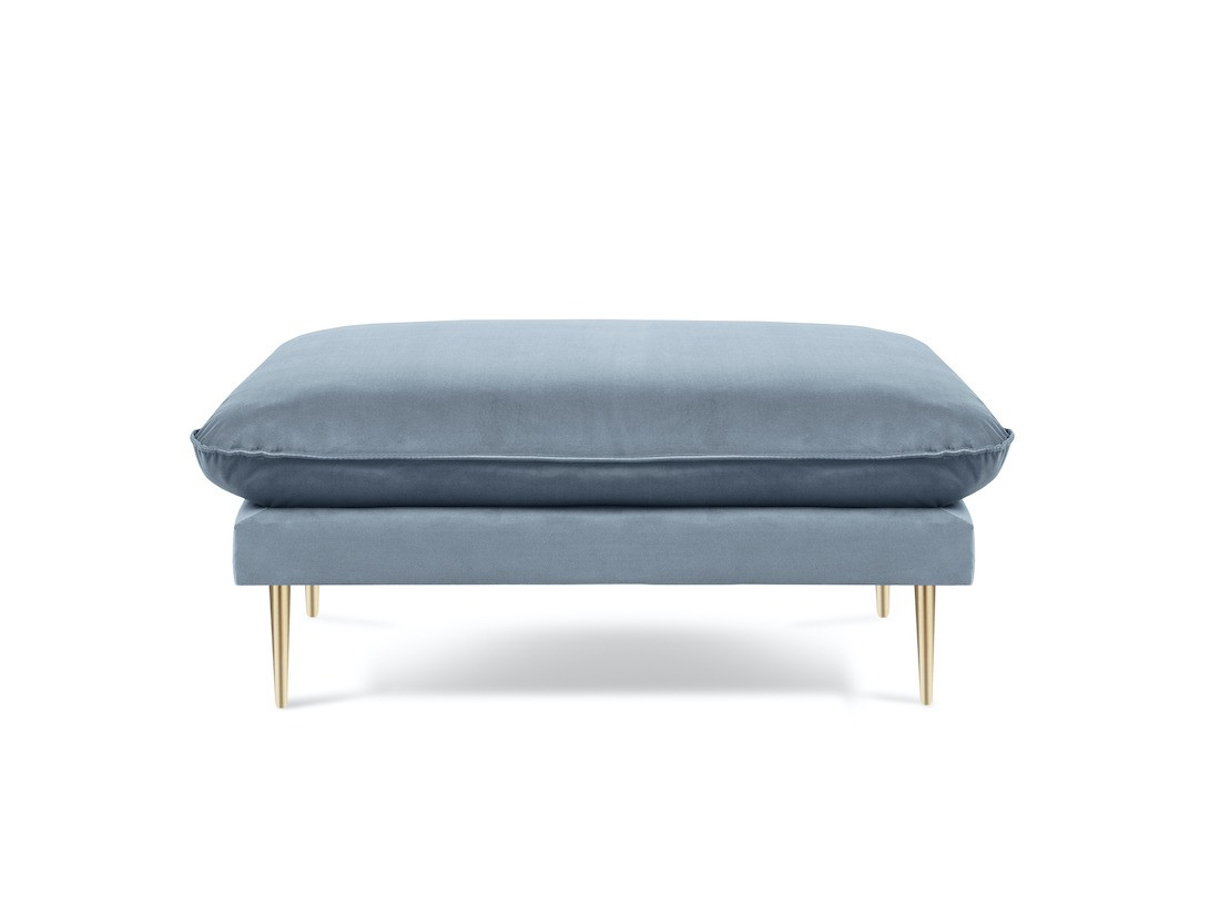 Poze Taburet tapitat Vienna velvet – L100 x l80 x h43 cm