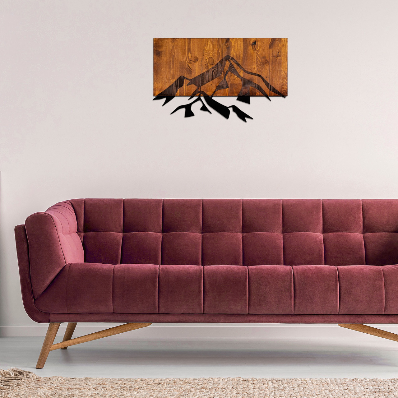 Poze Accesoriu decorativ de perete din lemn Dag 1