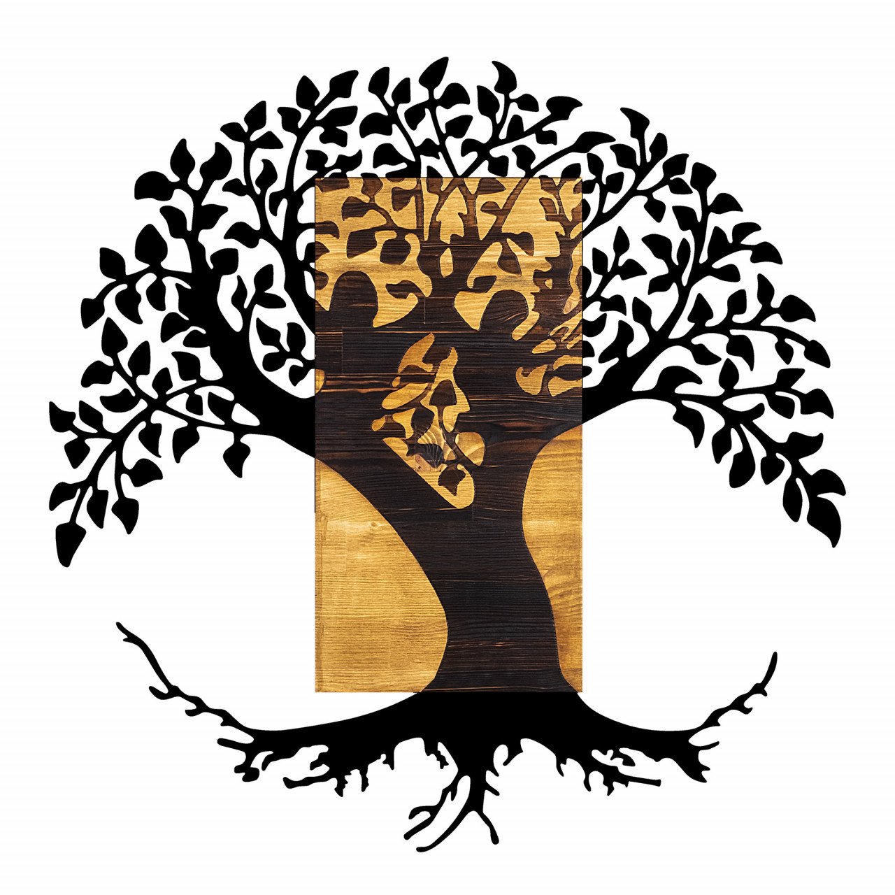Poze Accesoriu decorativ de perete din lemn Monument Tree