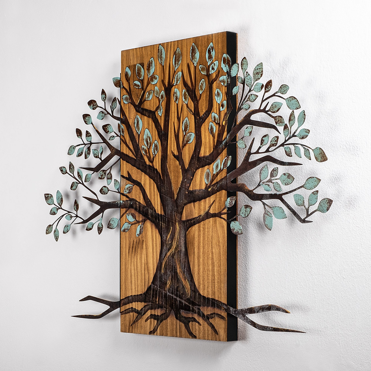 Poze Accesoriu decorativ de perete din lemn Willow - 382-A