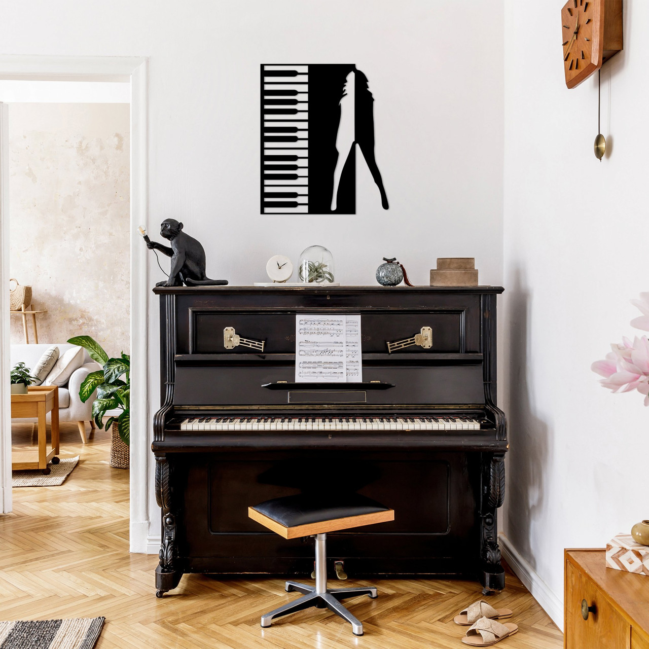 Poze Accesoriu decorativ de perete metalic Dance