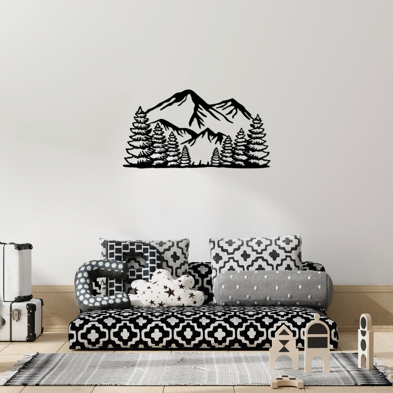 Poze Accesoriu decorativ de perete metalic Ergan