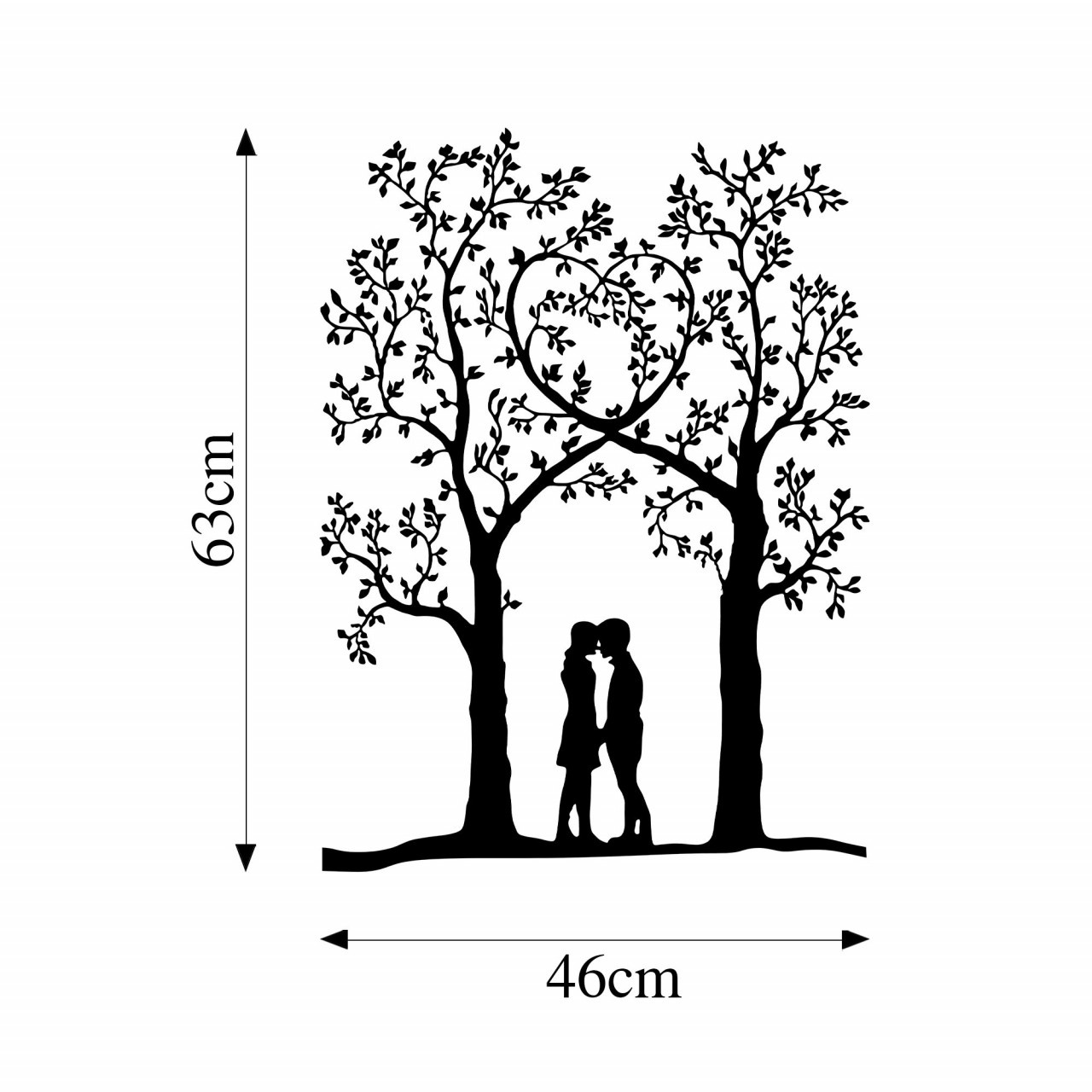 Poze Accesoriu decorativ de perete metalic Love Garden - 270