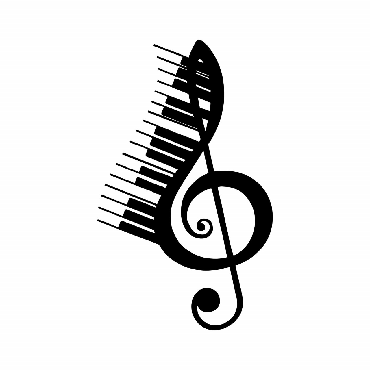 Poze Accesoriu decorativ de perete metalic Musical - 309