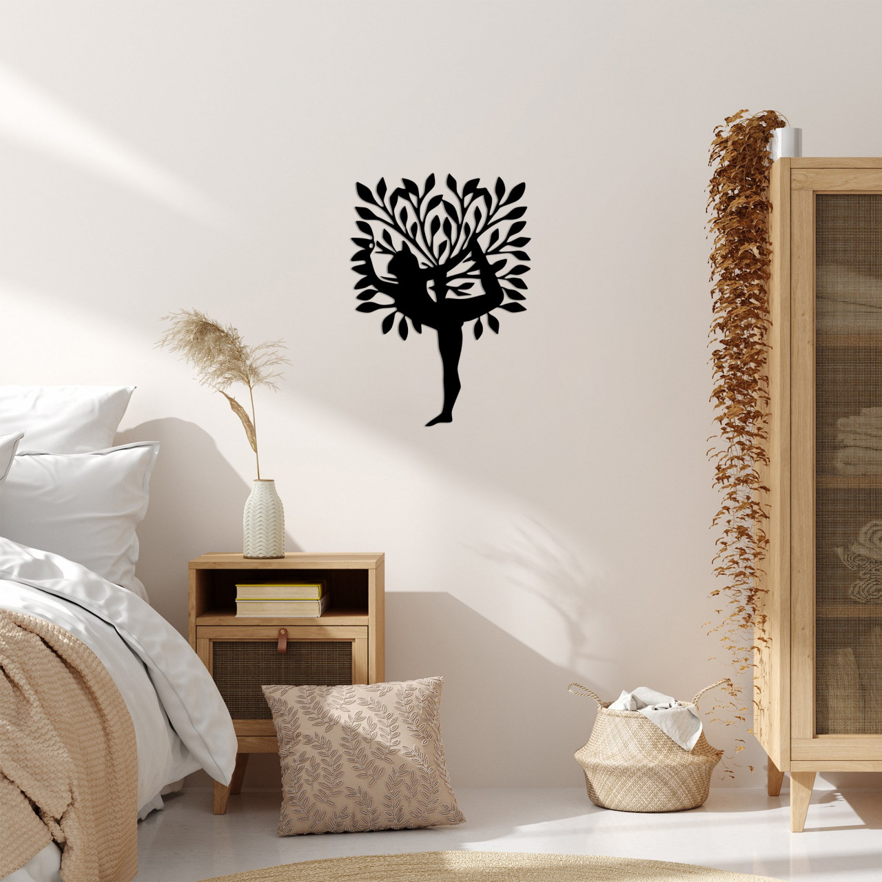 Poze Accesoriu decorativ de perete metalic Yoga 2