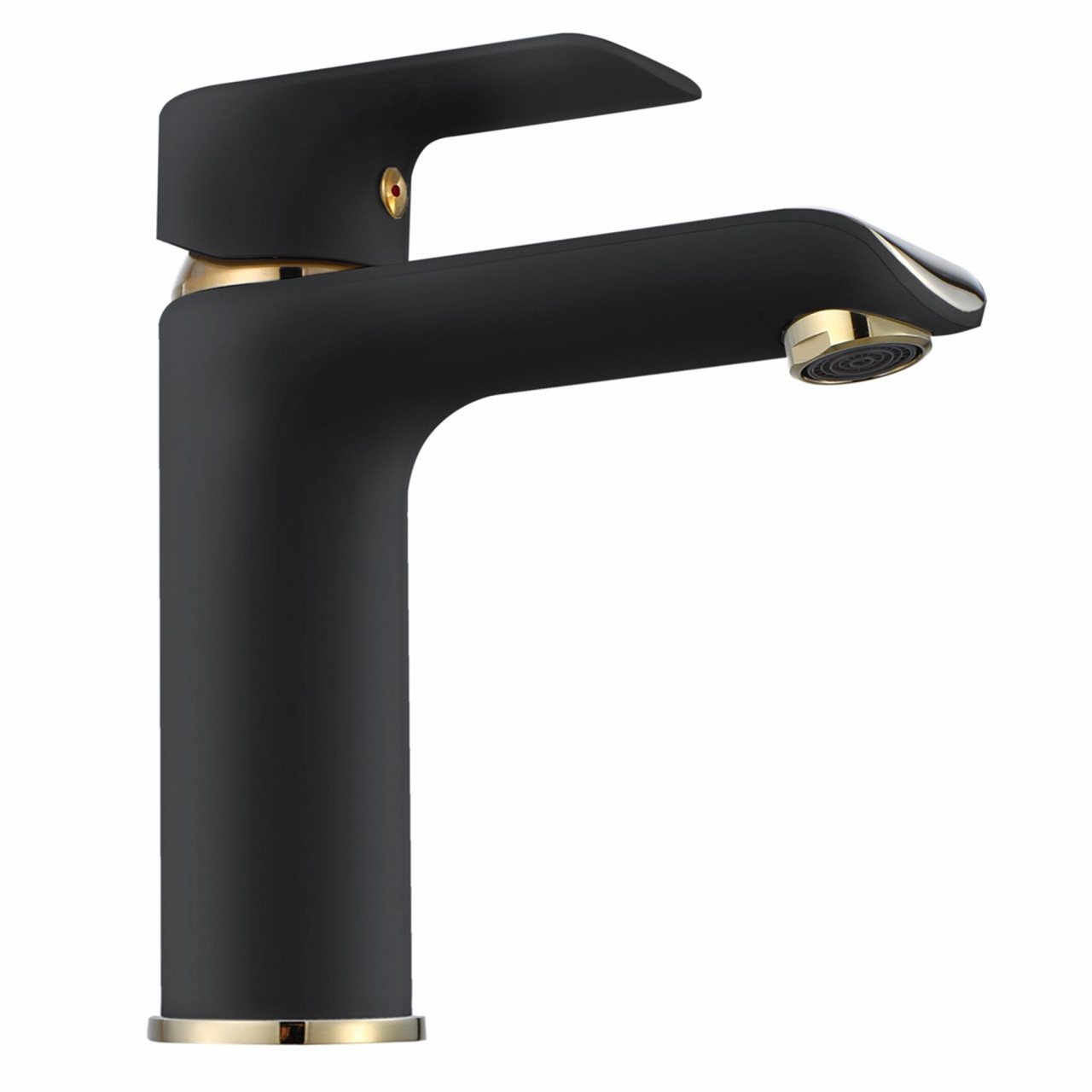 Poze Baterie Bloom negru mat/gold – H 17cm