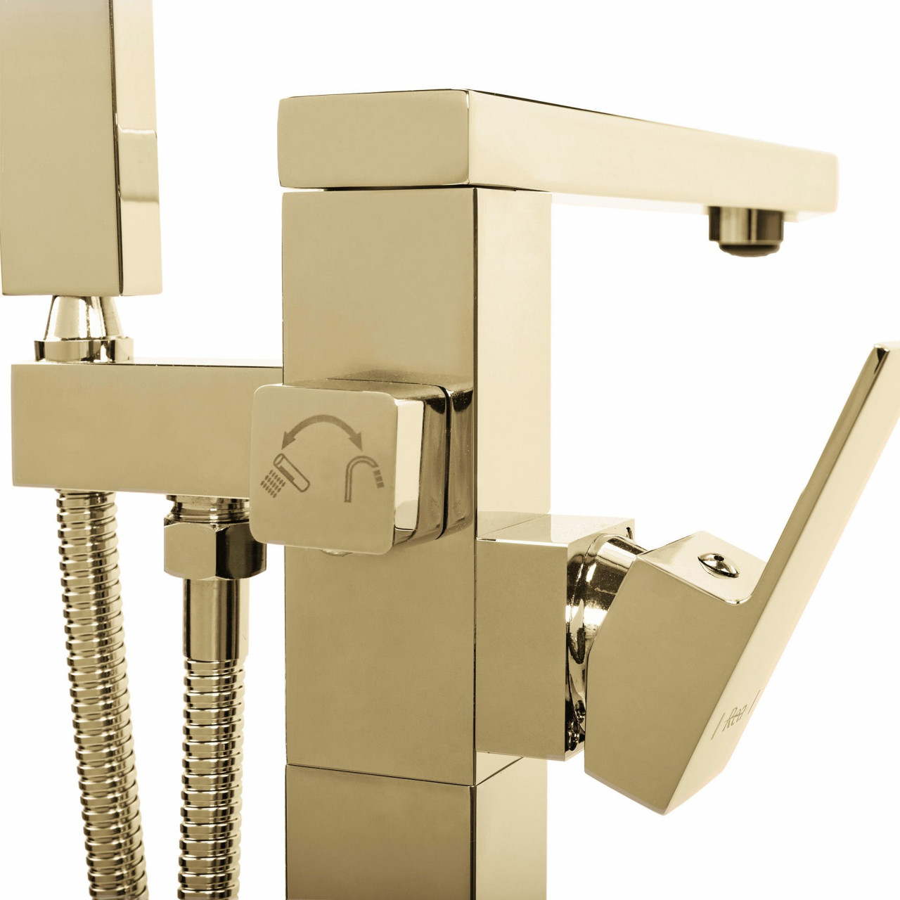 Poze Baterie freestanding Tery auriu H88,5 cm