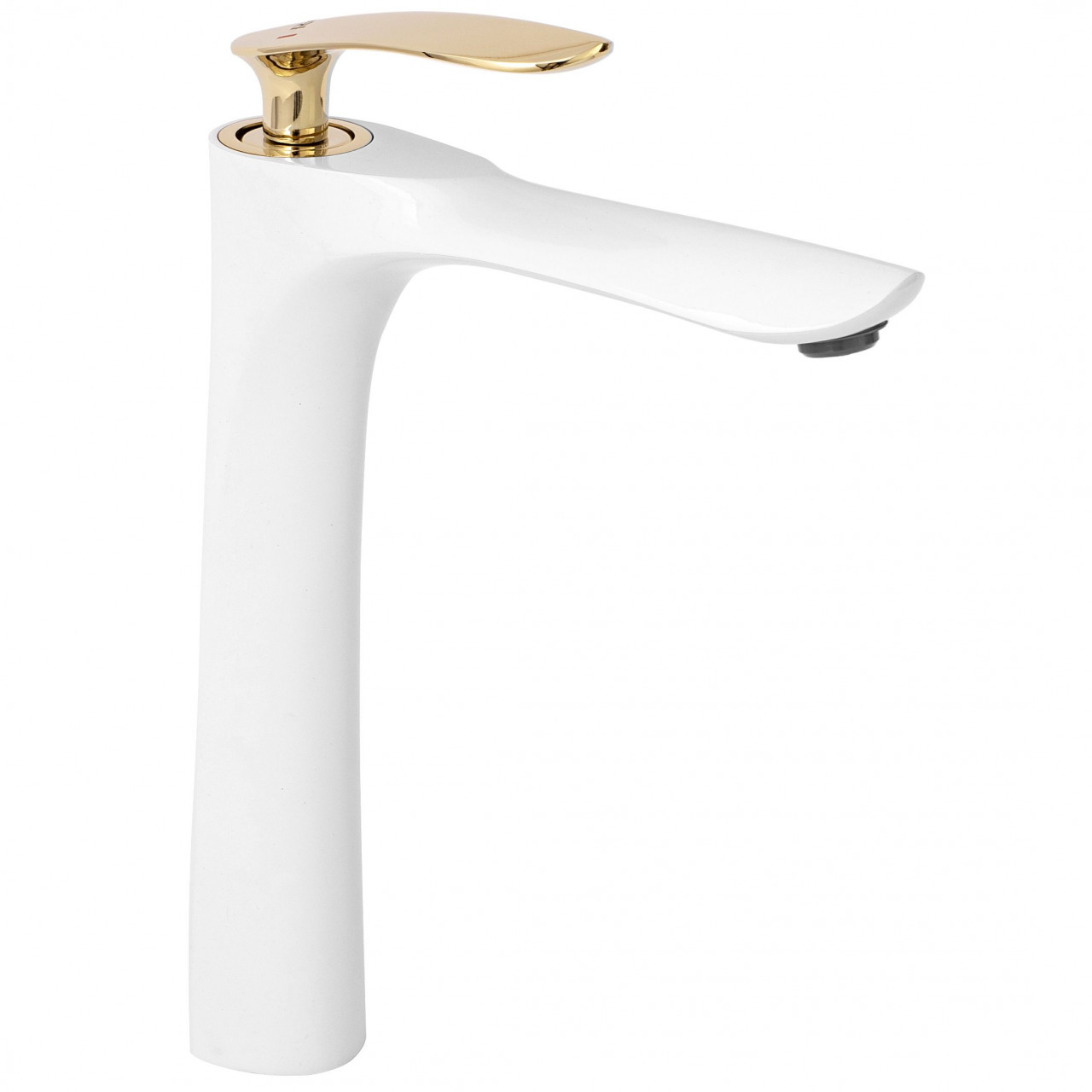 Poze Baterie Orbit inalta alb/auriu H29 cm