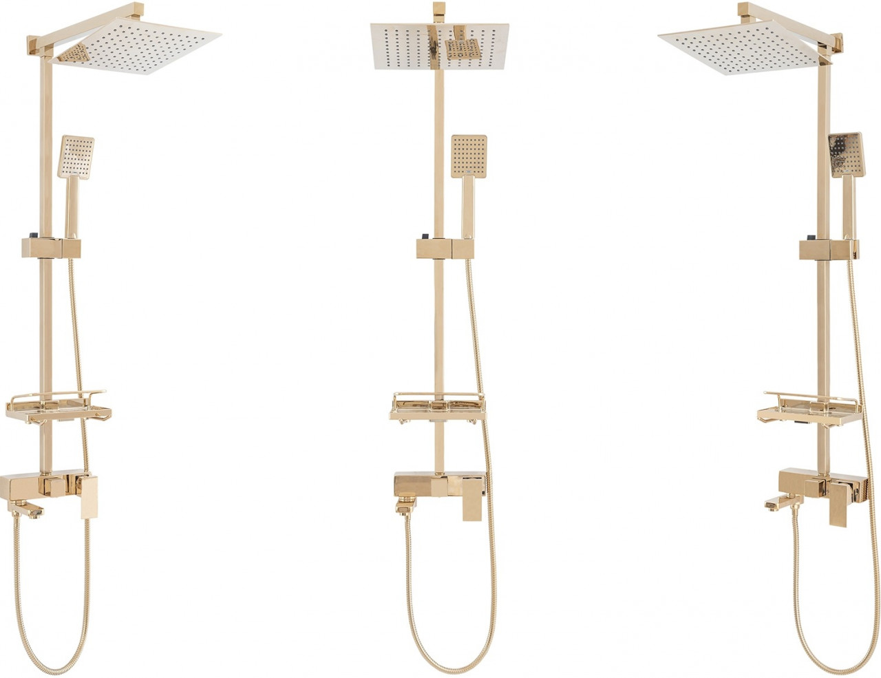 Poze Baterie pentru dus Jack gold - H 102 cm
