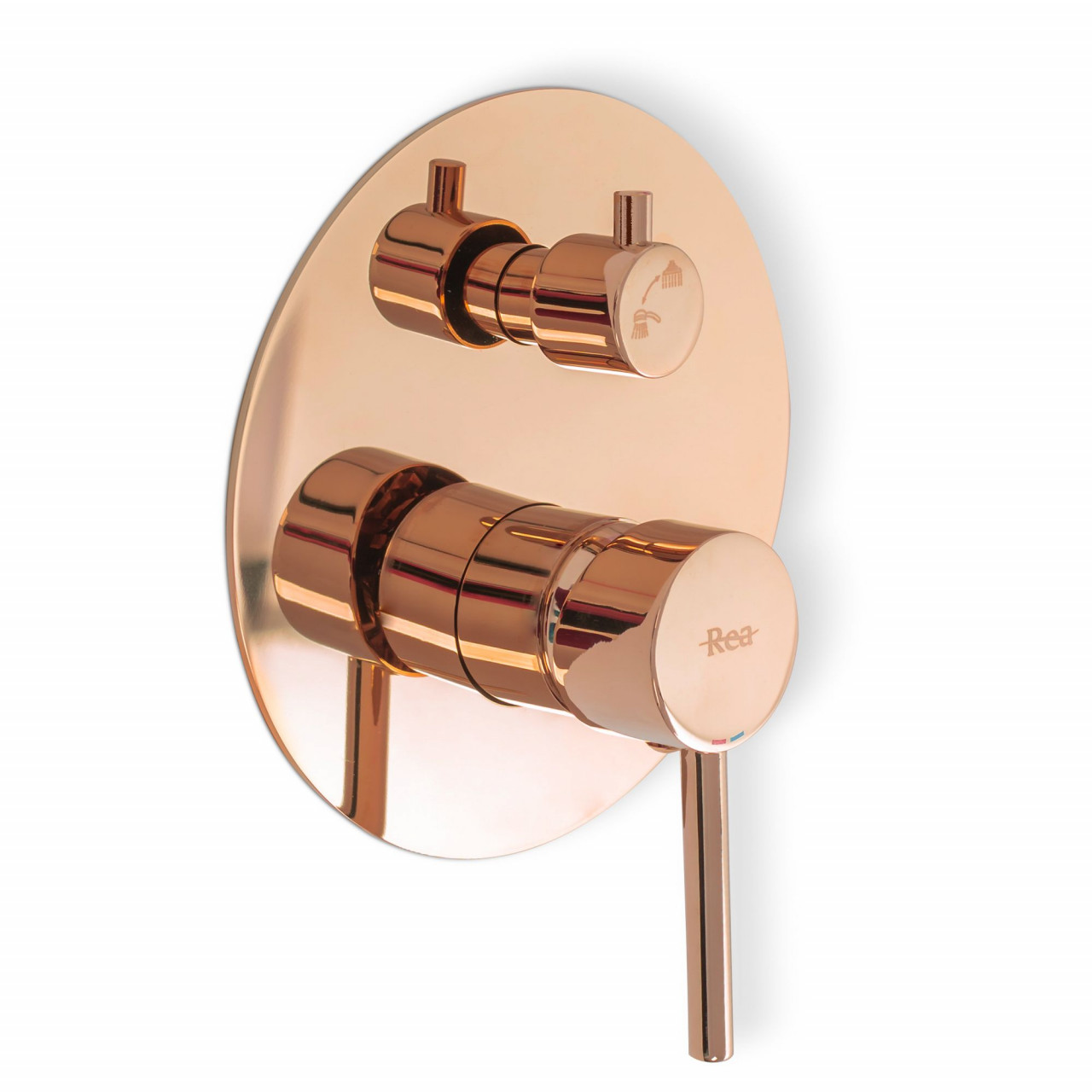 Poze Baterie pentru dus Lungo rose gold