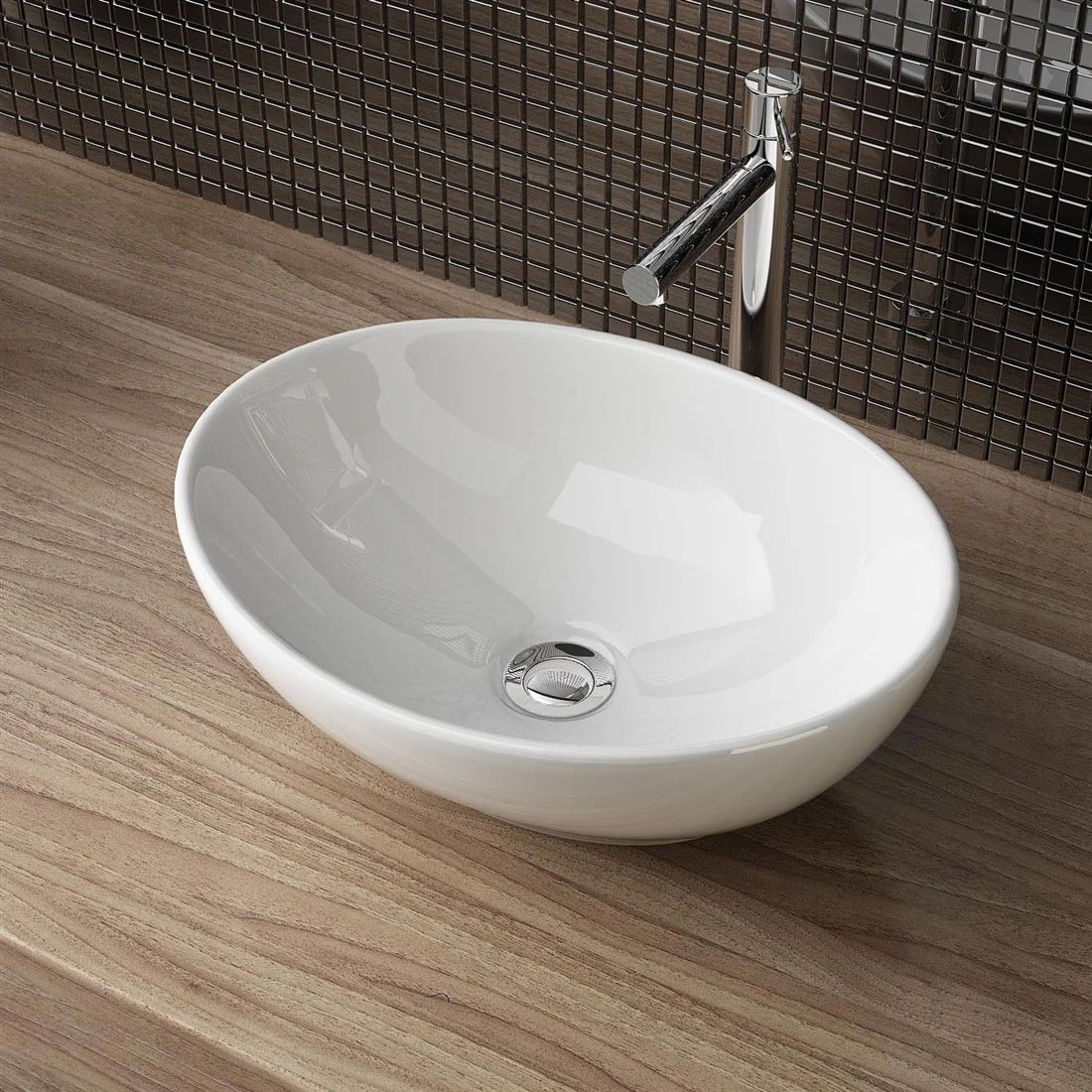 Poze Baterie Tess Chrome înaltă - H 31,5 cm