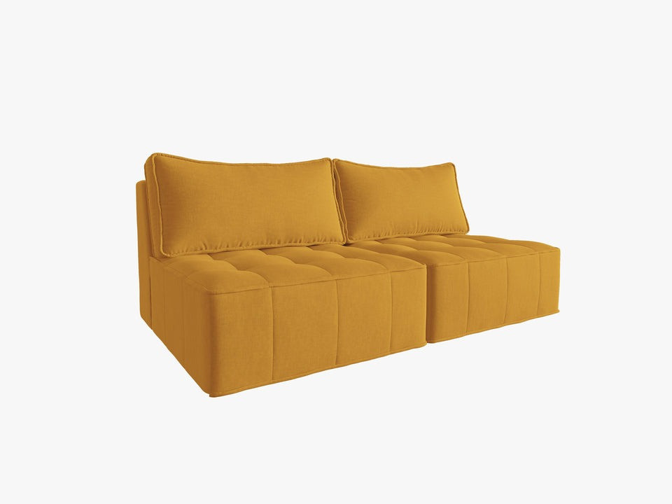 Poze Canapea 2 locuri fara brate Mike stofa L160 cm