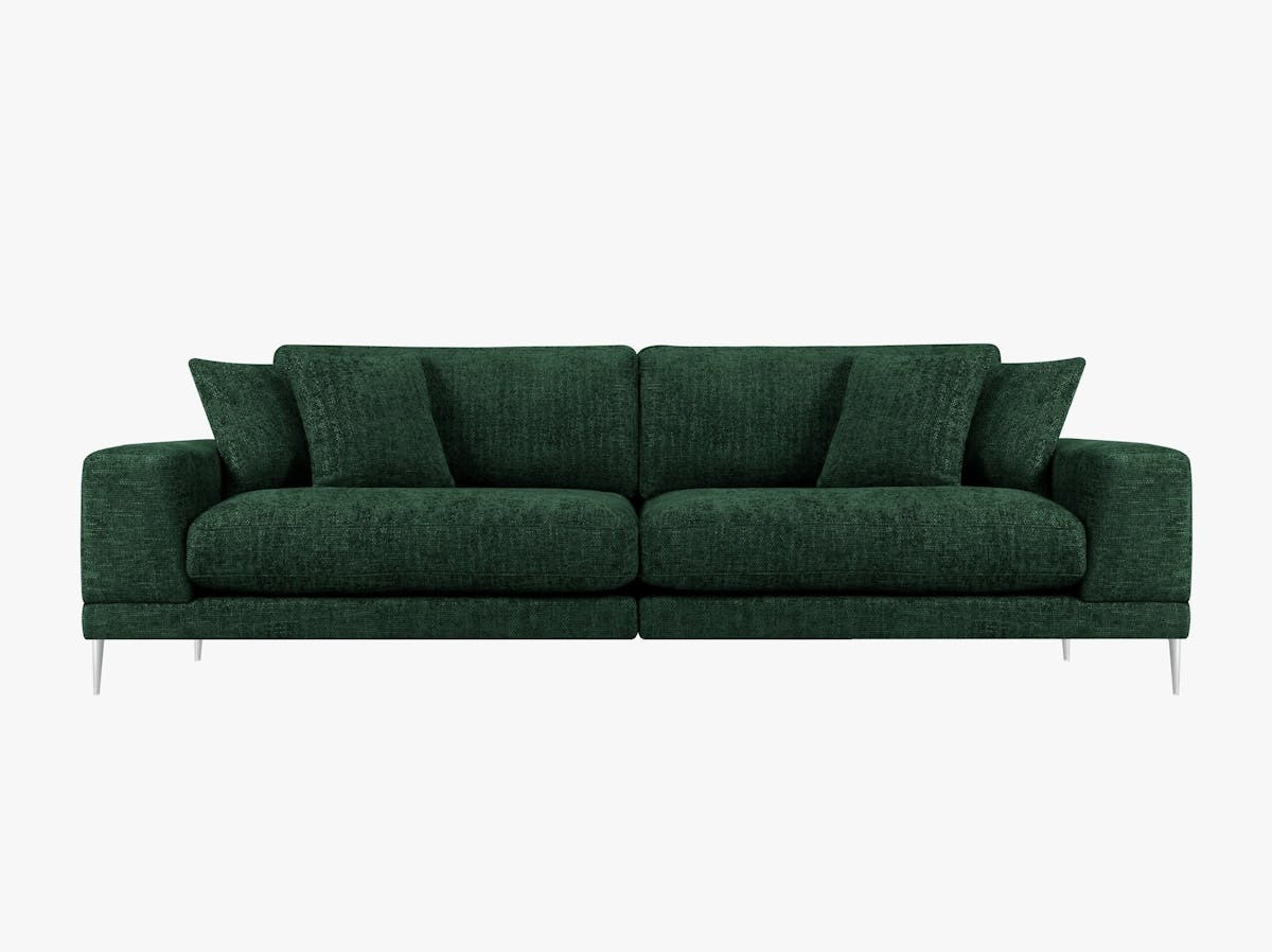 Poze Canapea 4 locuri Jog chenille L286 cm