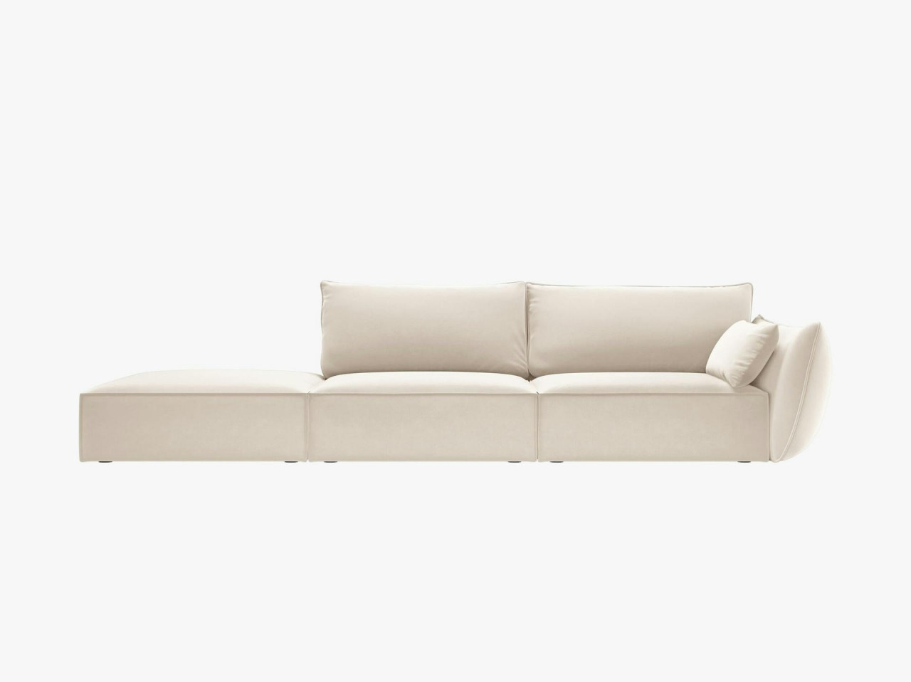 Poze Canapea deschisa 4 locuri Kaelle catifea L264 cm