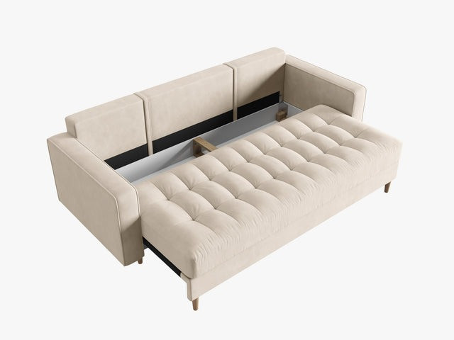 Poze Canapea extensibila 3 locuri Gobi catifea L225 cm