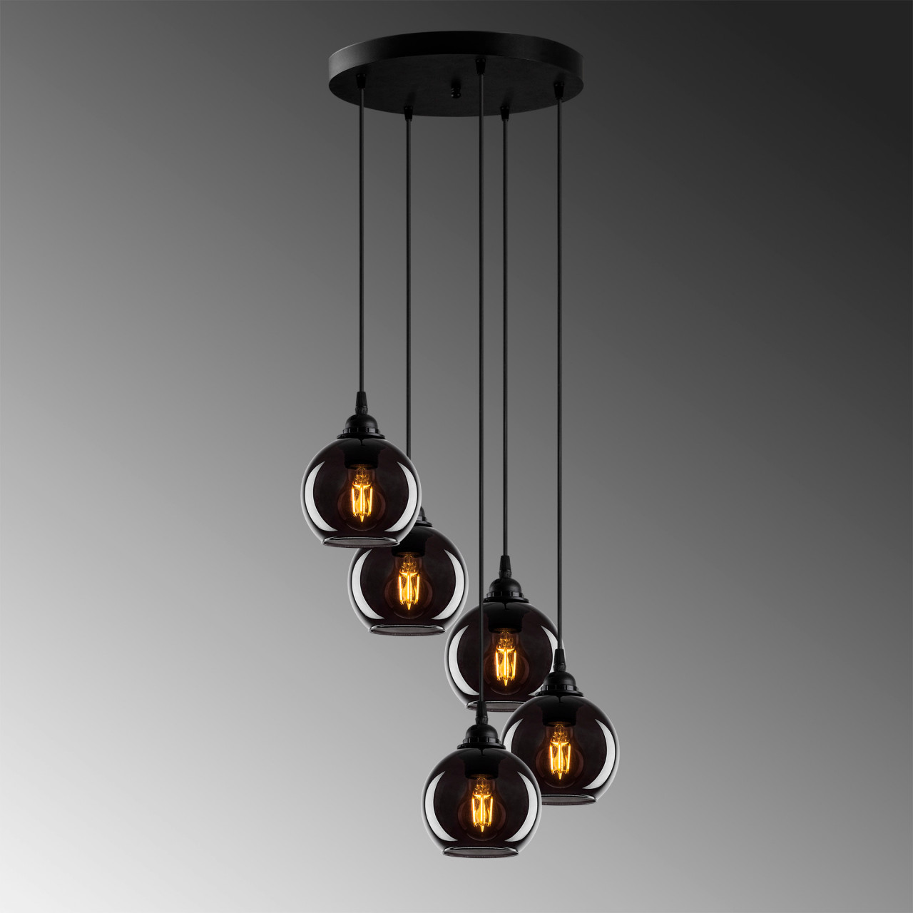 Poze Candelabru Smoked - 012