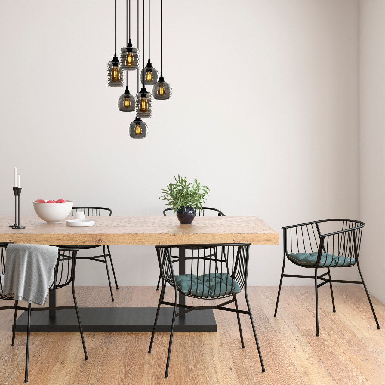 Poze Candelabru Smoked - 081