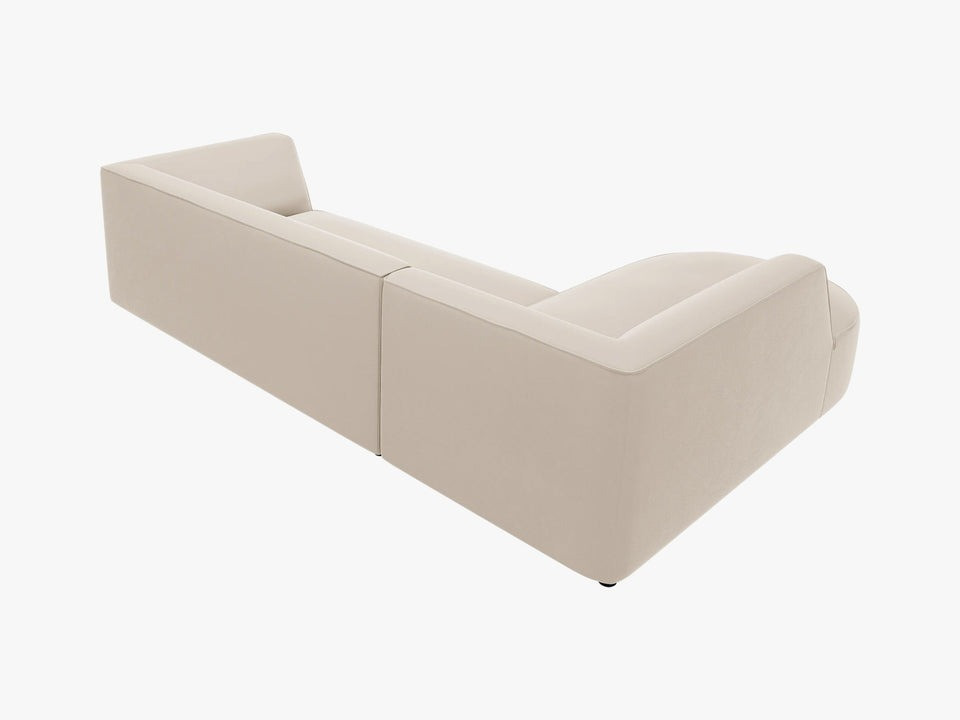 Poze Coltar 4 locuri Ruby catifea L273 cm