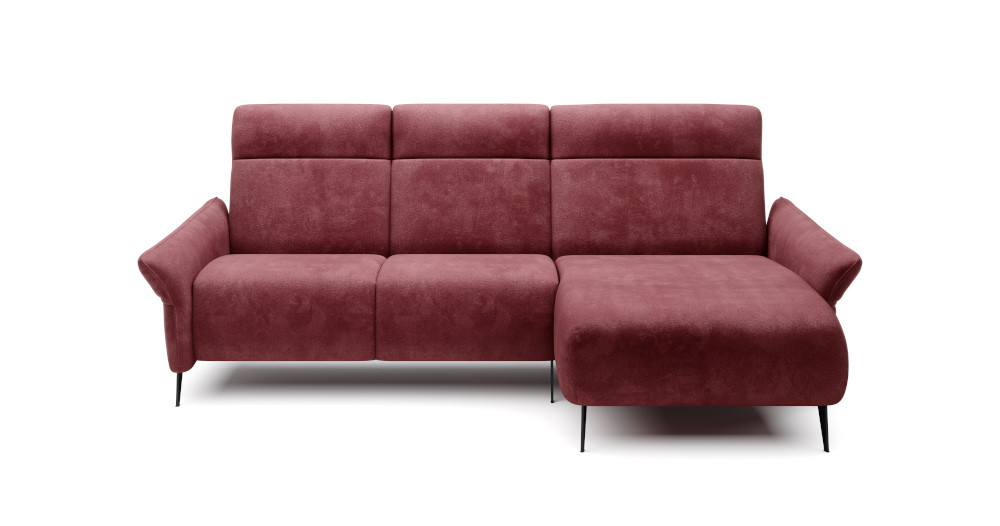 Poze Coltar cu recliner electric Stelvio mini L286 cm